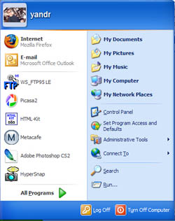  Start Menu